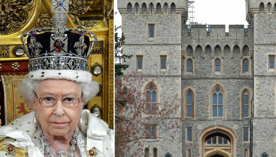 Dronning Elizabeth var på slottet - sammen med blandt andre prins Charles - da den bevæbnede unge mand blev anholdt.