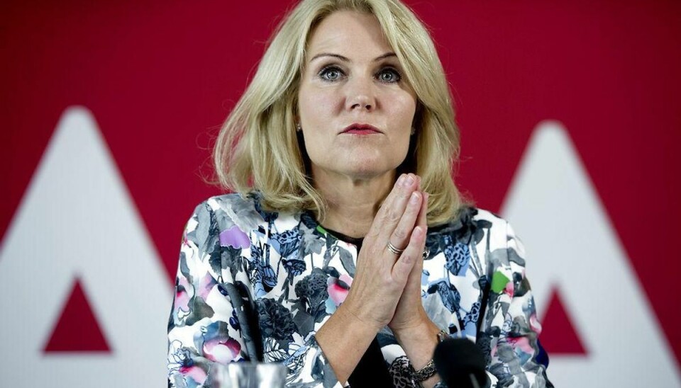 Testet positiv før TV-show Helle Thorning-Schmidt testet positiv lige før jul.