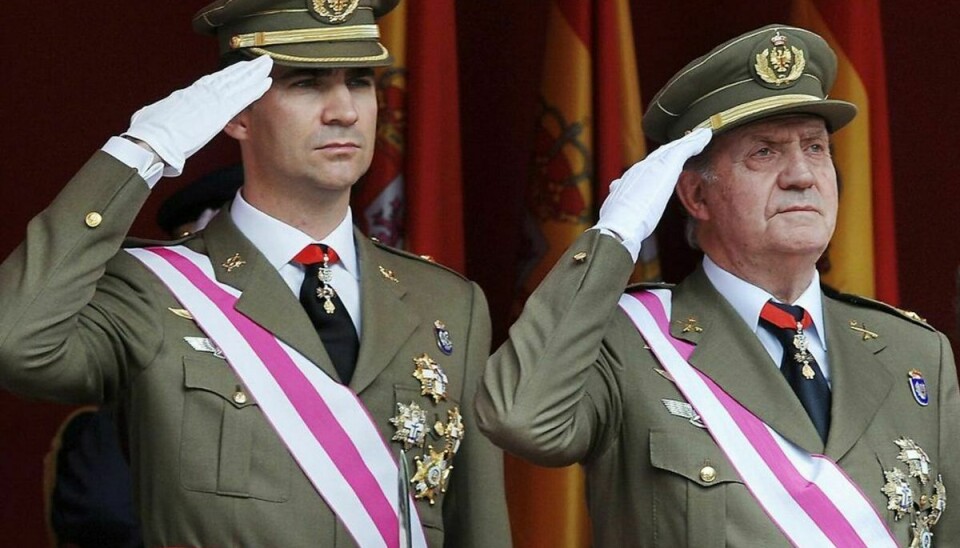 Spaniens tidligere konge Juan Carlos har forladt landet. (Foto: Philippe DESMAZES / AFP)