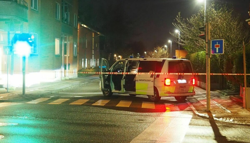 Politiet afspærrede området ved Wesselsvej i Holstebro i forbindelse med undersøgelserne.