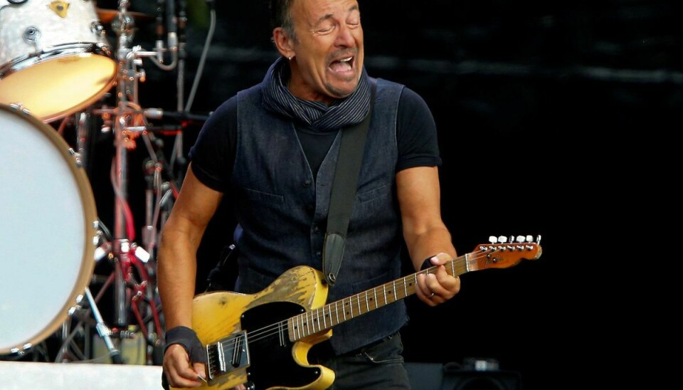 Den amerikanske rockmusiker Bruce Springsteen.