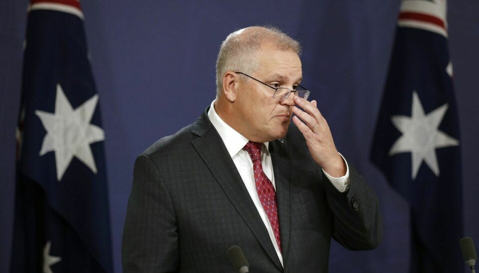 Australiens premierminister, Scott Morrison, kalder hoppeborgsulykken i Devonport for hjerteskærende. (Arkivfoto)
