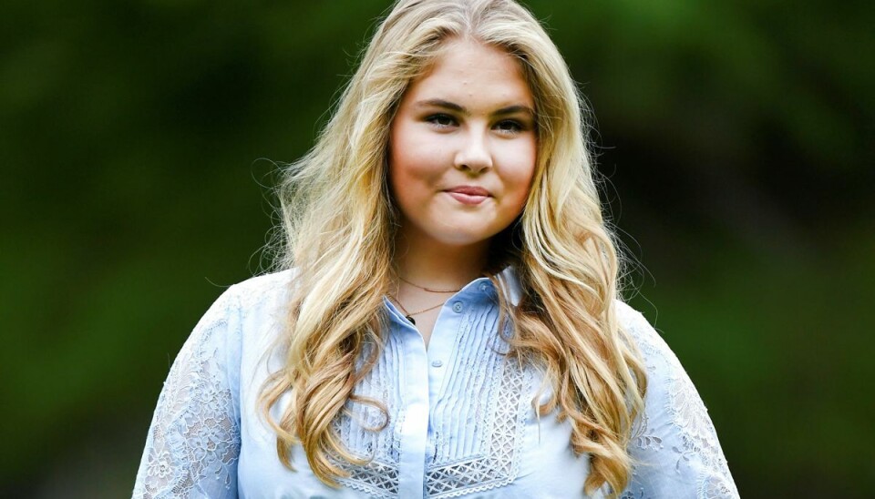Kronprinsesse Amalia af Holland. Kronprinsesse Amalia af Holland.