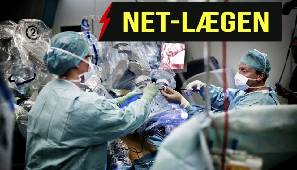 Kræften som mange aldrig opdager Prostata-operation på Herlev Sygehus med en ny operationsrobot.