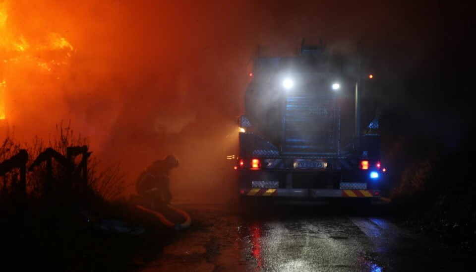 Der var ikke meget af huset, der kunne reddes, slår brandvæsnet fast. Der var ikke meget af huset, der kunne reddes, slår brandvæsnet fast.