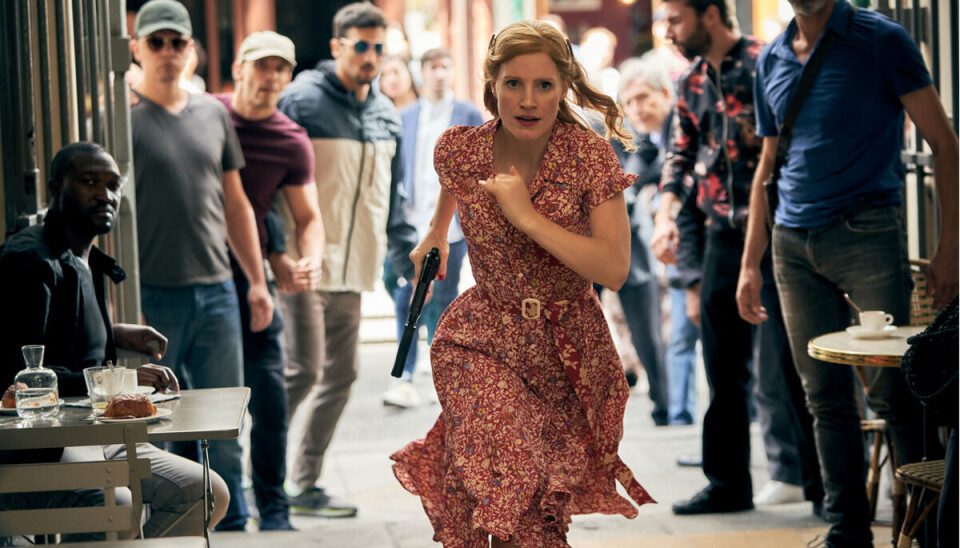 Jessica Chastain har hovedrollen i actionfilmen 'AGENTS 355', der får premiere i januar 2022. Jessica Chastain har hovedrollen i actionfilmen 'AGENTS 355', der får premiere i januar 2022.