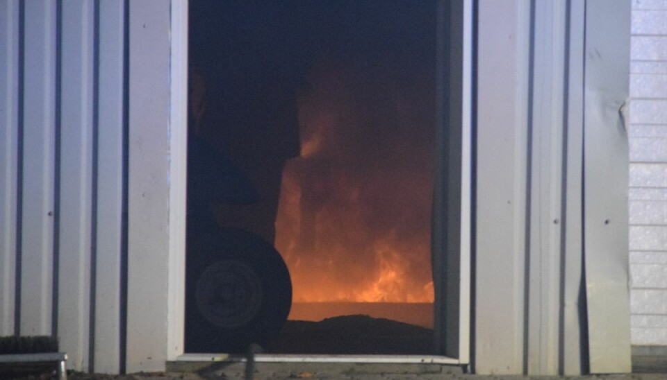 Det opstod fredag aften brand i en golfklub Det opstod fredag aften brand i en golfklub