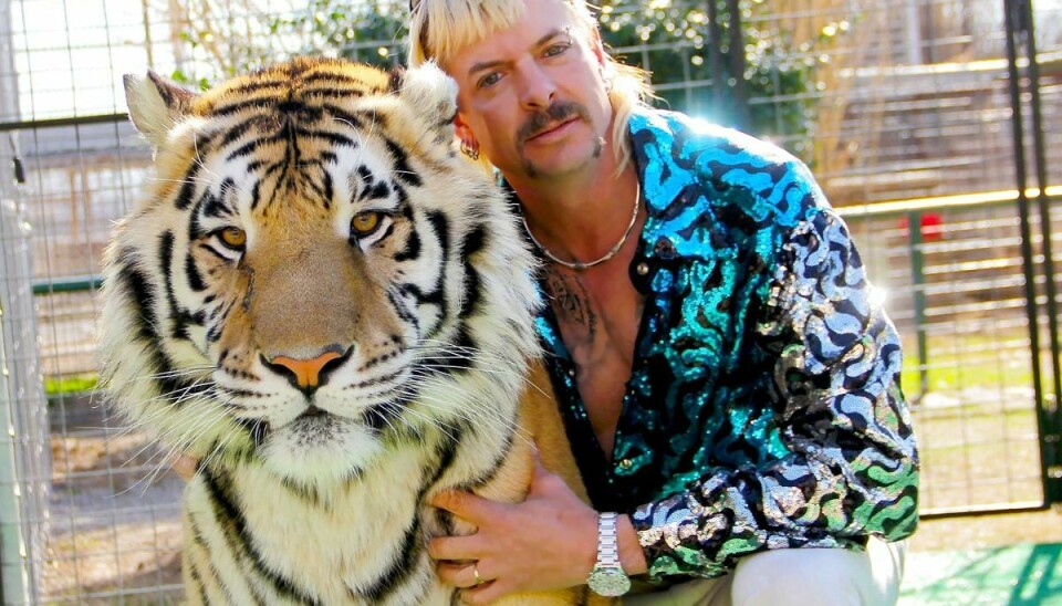 Jeffery Lynn Johnson har medvirket i Netflixserien 'Tiger King, hvor Joe Exotic er tigerkongen. Johnson valgte at begå selvmord for øjnene af sin kone. (Arkivfoto.)