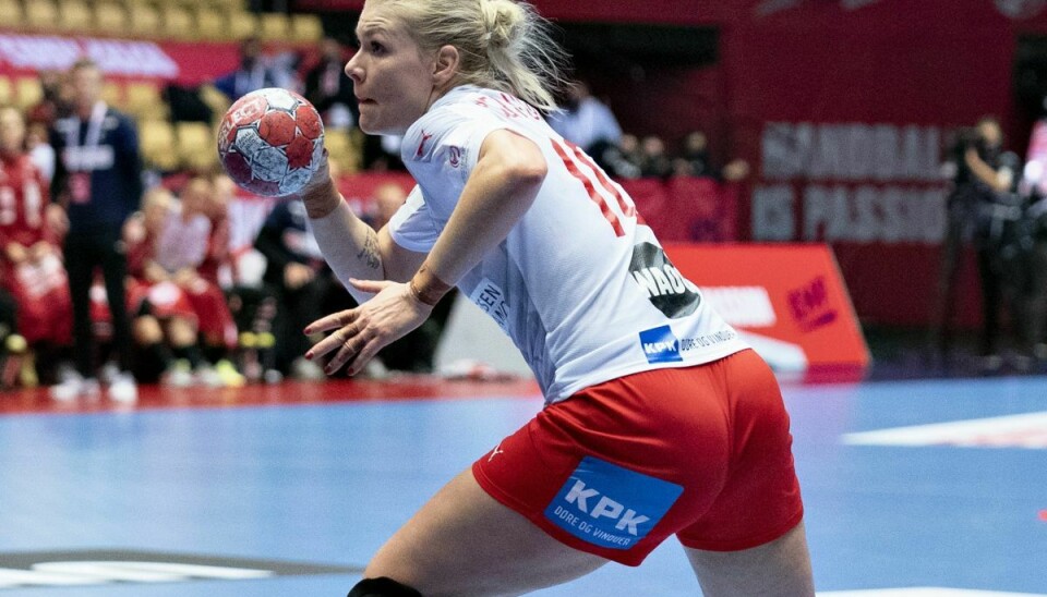 Kathrine Heindahl har spillet 89 landskampe for Danmark. Hun er udtaget til VM i december. (Arkivfoto)
