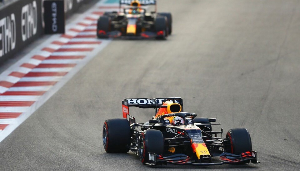 Max Verstappen er verdensmester i Formel 1. Max Verstappen er verdensmester i Formel 1.