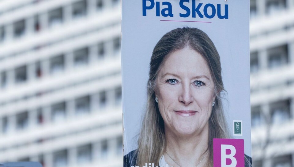 Pia Skou er tilfreds med sine 829 stemmer.