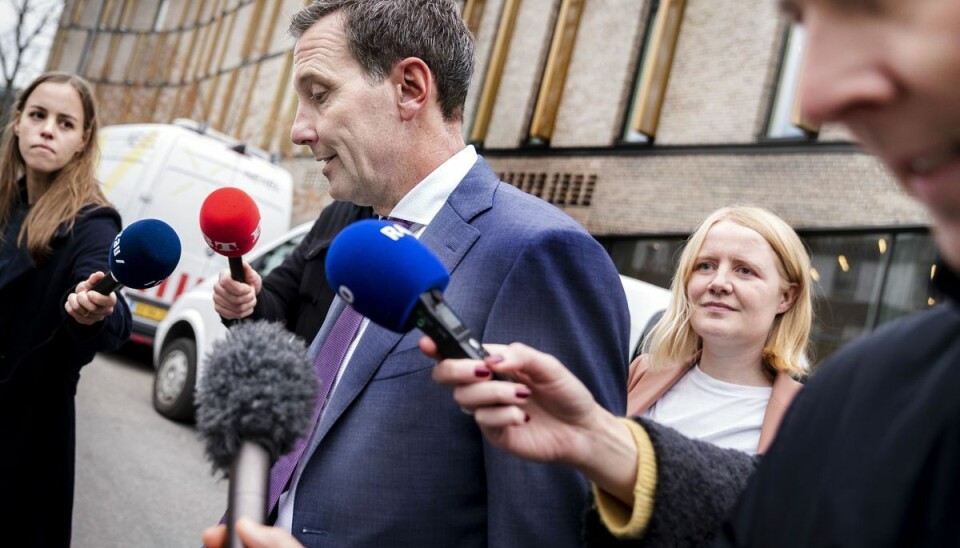 Justitsminister Nick Hækkerup afgav fredag sin forklaring i Minkkommissionen i Retten på Frederiksberg om hans rolle i forløbet med aflivning af mink i Danmark. Justitsminister Nick Hækkerup afgav fredag sin forklaring i Minkkommissionen i Retten på Frederiksberg om hans rolle i forløbet med aflivning af mink i Danmark.
