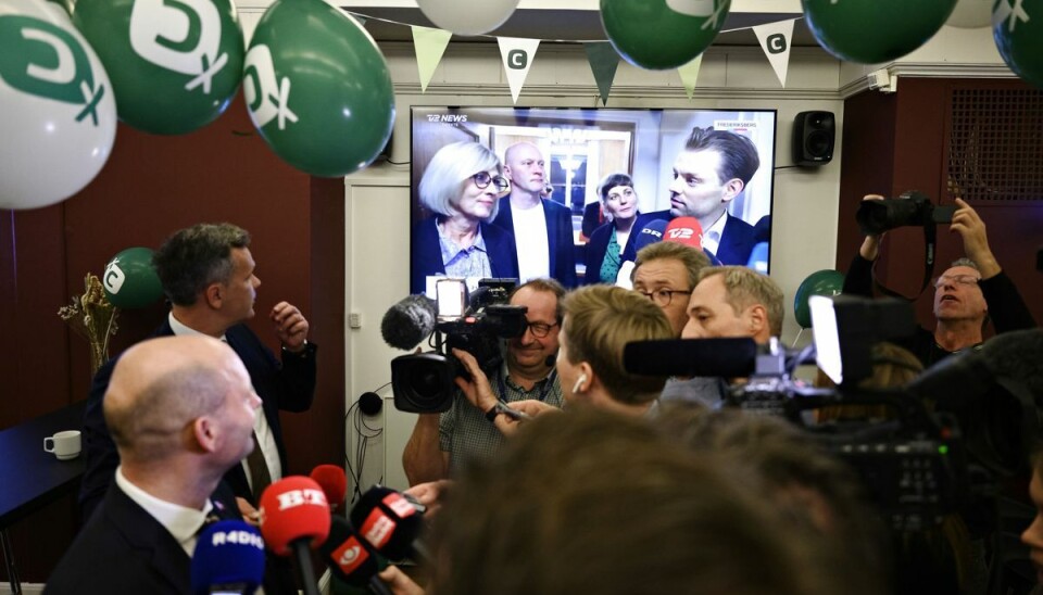 K-formand Søren Pape Poulsen holder øje med udviklingen på Frederiksberg.