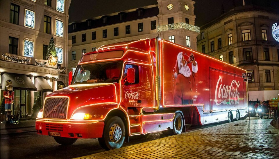 Første stop på julelastbilens Danmarkstur er Amager fredag den 19. november.