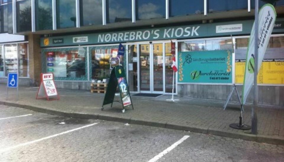 Kioskejeren Rosa Benkjer er bange for, at vinderkuponen aldrig bliver indløst.