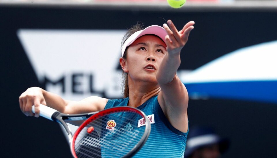 Peng Shuai har ikke givet lyd fra sig siden 2. november, hvor hun postede et opslag med beskyldninger mod tidligere kommunistleder. (Arkivfoto) Peng Shuai har ikke givet lyd fra sig siden 2. november, hvor hun postede et opslag med beskyldninger mod tidligere kommunistleder. (Arkivfoto)