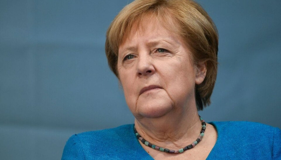-Jeg er meget bekymret Fungerende forbundskansler Angela Merkel er bekymret for den voldsomt stigende coronasmitte i Tyskland.