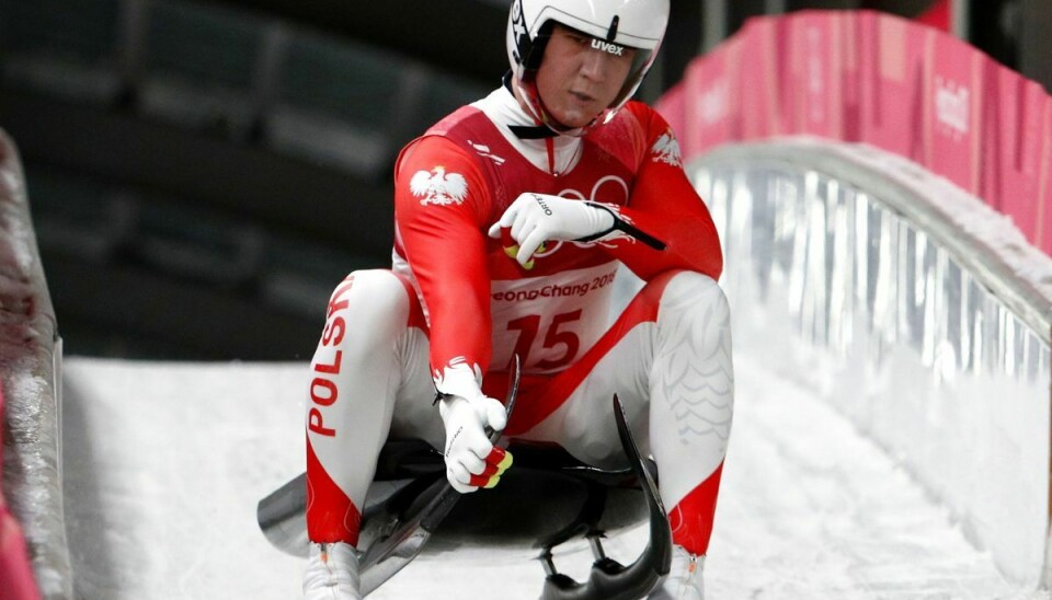 Mateusz Sochowicz kom mandag slemt til skade under en træning på et af de arenaer, der skal bruges under vinter-OL i Beijing.