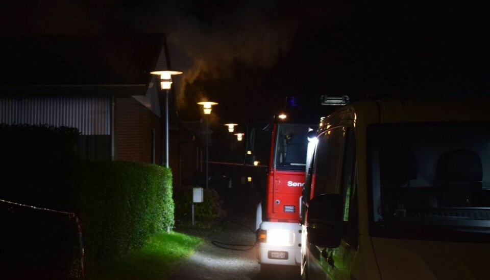 Dødsbranden fandt sted på Birkevej i Nordborg på Als.