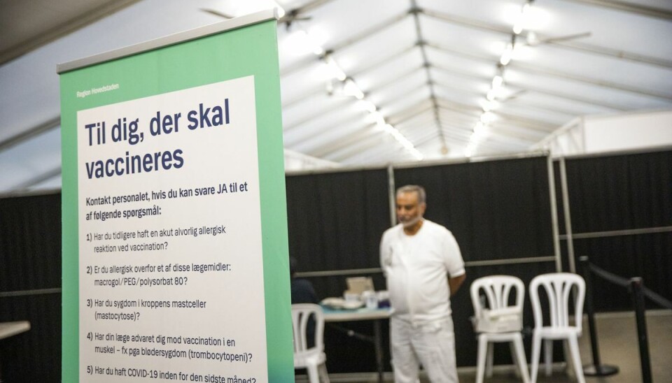 Efter mandagens pressemøde om coronasituationen i Danmark oplevede Region Sjælland, at markant flere har tilmeldt sig vaccination mod corona. (Arkivfoto). Efter mandagens pressemøde om coronasituationen i Danmark oplevede Region Sjælland, at markant flere har tilmeldt sig vaccination mod corona. (Arkivfoto).