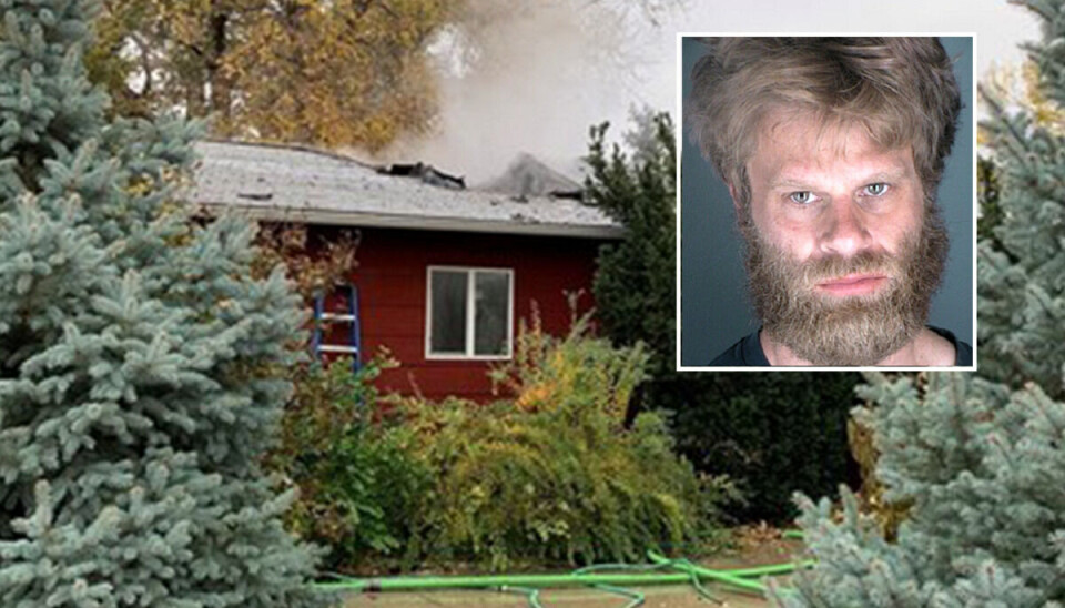 Ups! Satte ild til mors hus Da Jon Charles Streckenbach ville fjerne spindelvæv i sin mors hus, brugte han en bunsenbrænder. Men det skulle han aldrig have gjort.