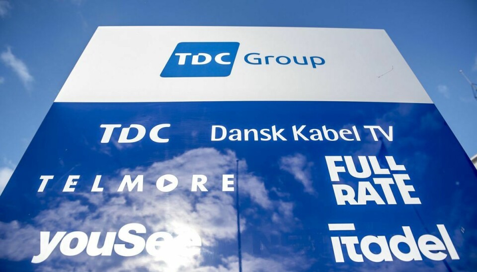 TDC Group har fredag offentliggjort sit sidste regnskab som koncern, da selskabet bliver splittet i to fra 31. december. (Arkivfoto)