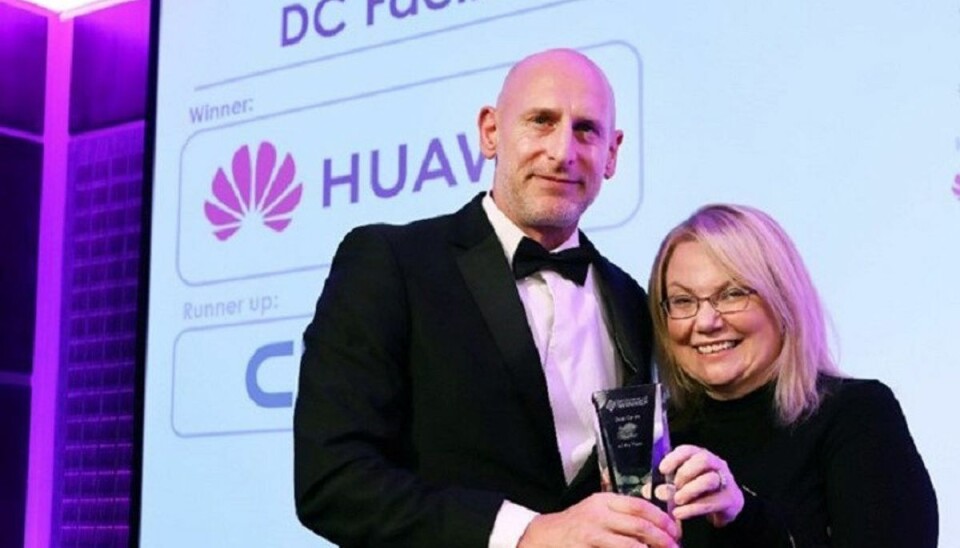 Huawei modtager prisen for Årets Datacenterløsningsleverandør (Data Centre Facilities Vendor of the Year) til dette års udgave af datacenterprisudelingen DCS Awards 2021. Huawei modtager prisen for Årets Datacenterløsningsleverandør (Data Centre Facilities Vendor of the Year) til dette års udgave af datacenterprisudelingen DCS Awards 2021.