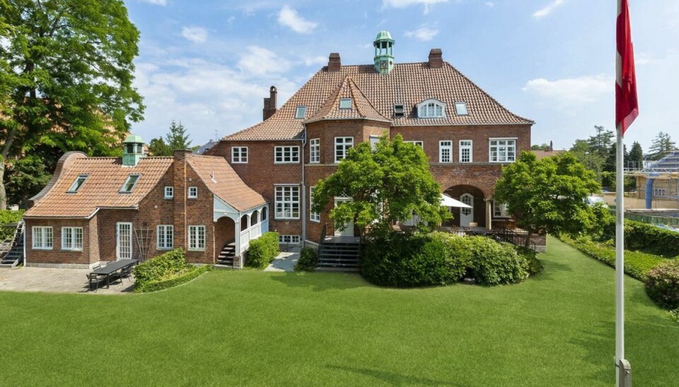 Huset blev solgt for 62 millioner kroner. Huset blev solgt for 62 millioner kroner.