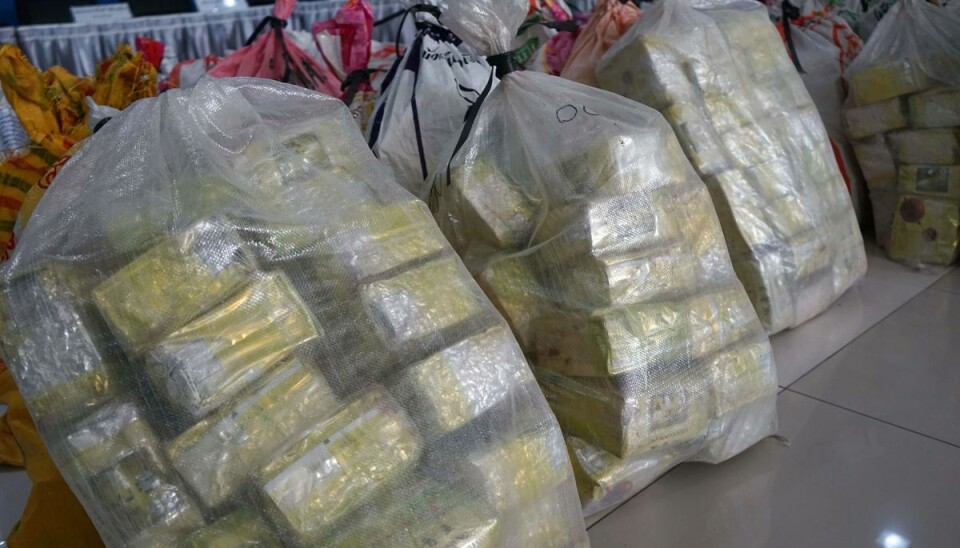 Over 55 millioner metamfetaminpiller og halvandet ton krystalmetamfetamin er blevet beslaglagt af politiet i Laos (Arkivfoto). Over 55 millioner metamfetaminpiller og halvandet ton krystalmetamfetamin er blevet beslaglagt af politiet i Laos (Arkivfoto).