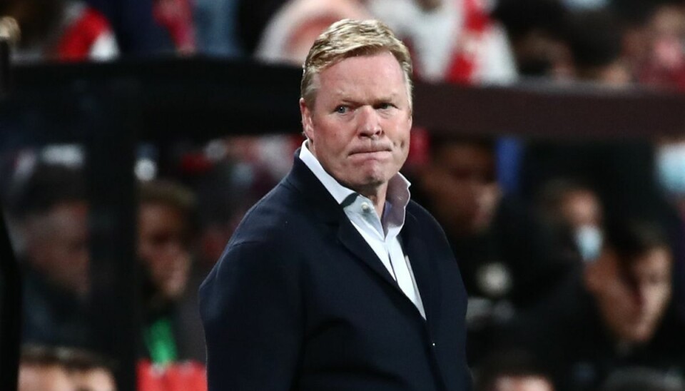 58-årige Ronald Koeman er fortid i FC Barcelona efter en stribe dårlige resultater. (Arkivfoto) 58-årige Ronald Koeman er fortid i FC Barcelona efter en stribe dårlige resultater. (Arkivfoto)