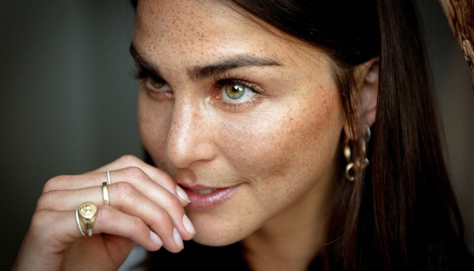 Den smukke model Cecilie Haugaard blev mor på en noget dramatisk måde Den smukke model Cecilie Haugaard blev mor på en noget dramatisk måde