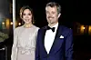 Kronprinsesse Mary og Kronprins Frederik ankommer .Dronningen afholder koncert og middag for filmbranchen på Fredensborg Slot, tirsdag den 26. oktober 2021. (foto: Keld Navntoft/Ritzau Scanpix)