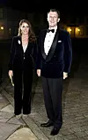 Prinsesse Marie og Prins Joachim ankommer.
