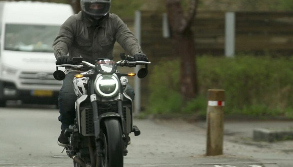 Mads elsker sin motorcykel. Mads elsker sin motorcykel.