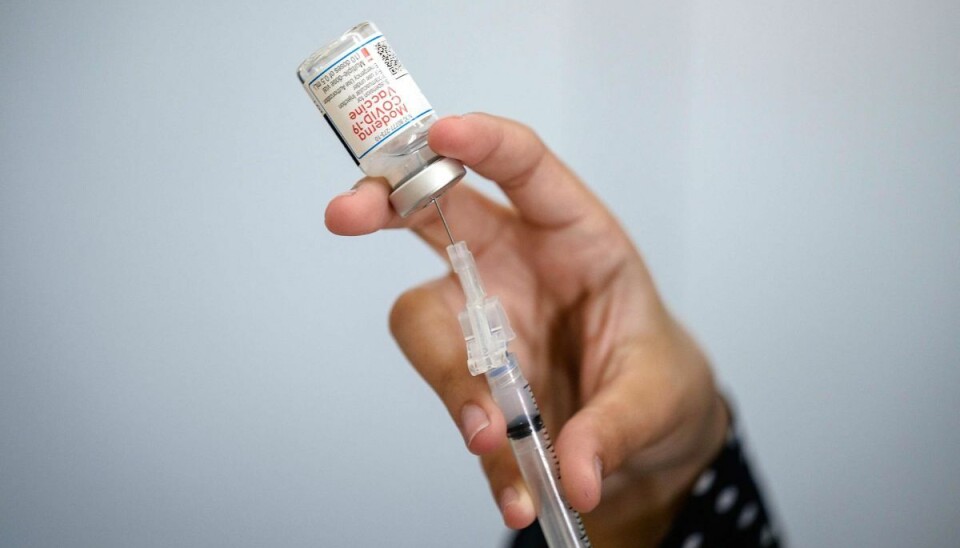 Moderna vil inden længe ansøge om at få godkendt sin vaccine til børn fra 6-11 år. I dag er vaccinen godkendt til børn fra 12 år og opefter i Europa. (Arkivfoto)