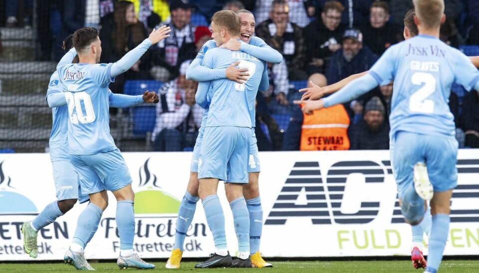 Randers FC slog søndag AGF med 1-0 på eget græs. Randers FC slog søndag AGF med 1-0 på eget græs.