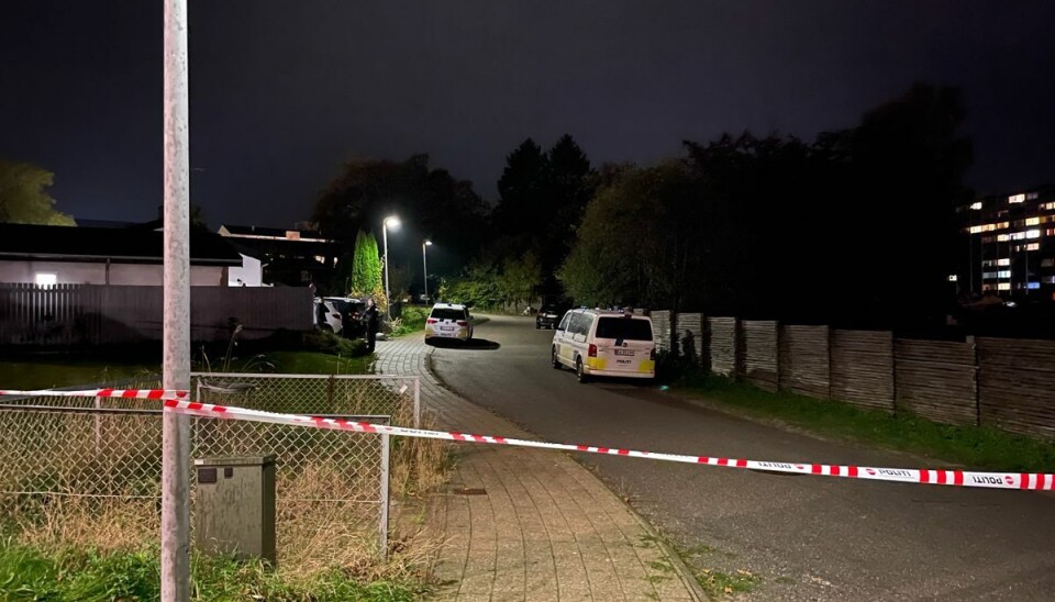 Der blev lavet afspærringer og flere skal afhøres efter et stort sammenstød Der blev lavet afspærringer og flere skal afhøres efter et stort sammenstød