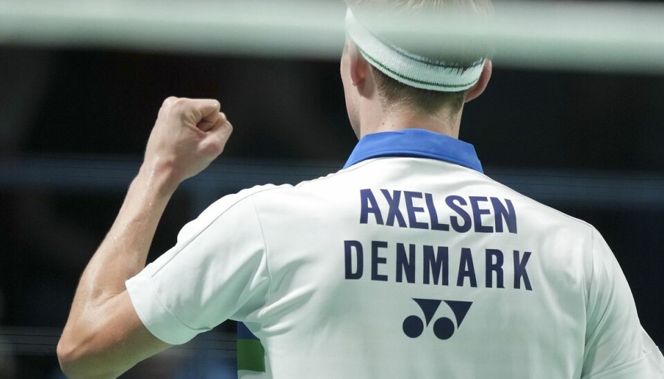 For første gang vinder Viktor Axelsen Denmark Open. For første gang vinder Viktor Axelsen Denmark Open.