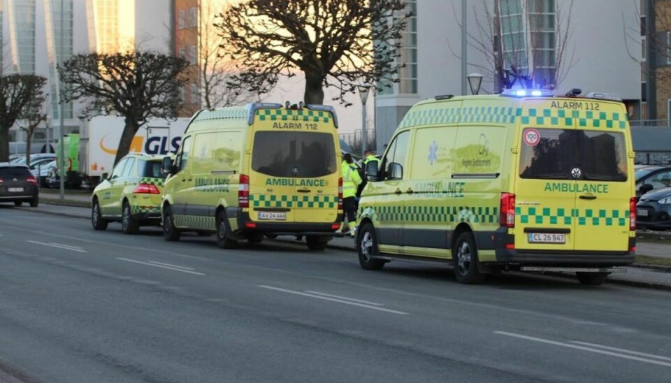 Forfulgt og stukket ned