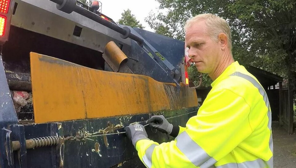 Bjørn Rafn håber på at kunne beholde karrieren som skraldemand længe endnu. Bjørn Rafn håber på at kunne beholde karrieren som skraldemand længe endnu.