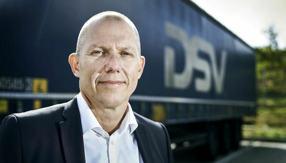 Jens Bjørn Andersen er administrerende direktør i DSV Panalpina, der tirsdag har præsenteret regnskab for tredje kvartal. (Arkivfoto)