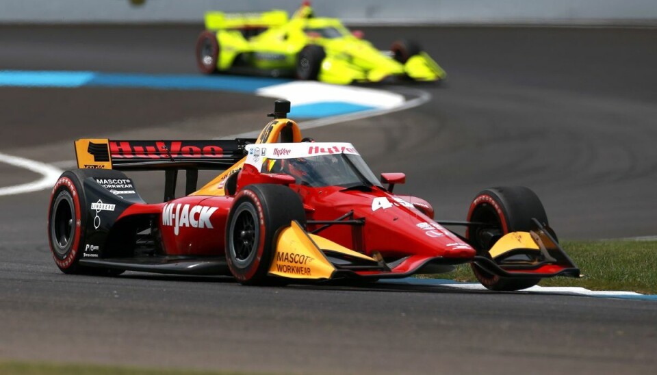 Christian Lundgaard kørte i august et enkelt løb for Rahal Letterman Lanigan Racing. (Arkivfoto)