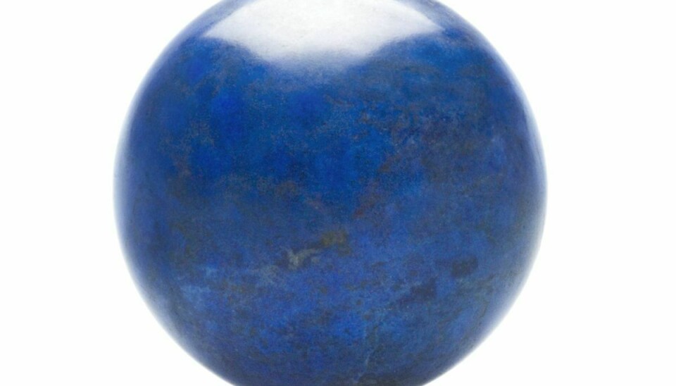 Sådan ser den ud, lapis lazuli.