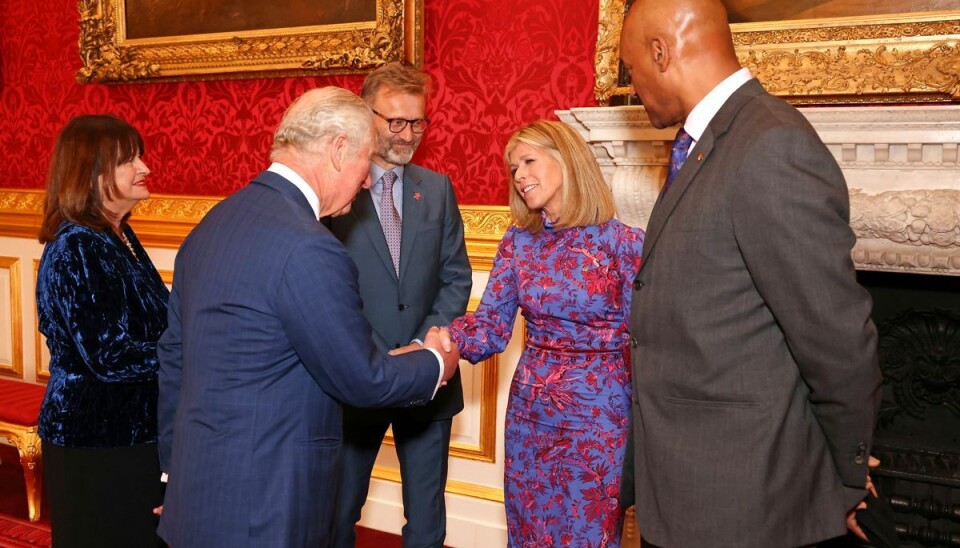 Kate Garraway fik mulighed for at takke prinsen personligt torsdag. Kate Garraway fik mulighed for at takke prinsen personligt torsdag.