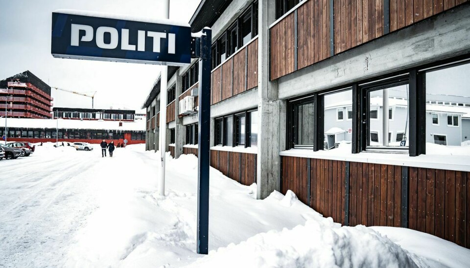 Politigården i Nuuk,.