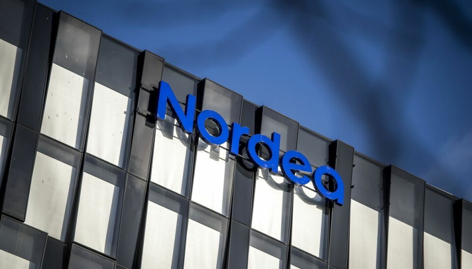 Nordea sænker sin negative rente for privatkunders opsparing over 100.000 kroner med 0,1 procentpoint til minus 0,7 procent. (Arkivfoto)