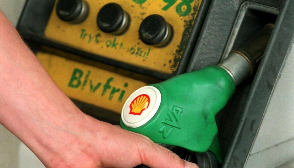Prisen på en liter er benzin er nu over 14 kroner.
