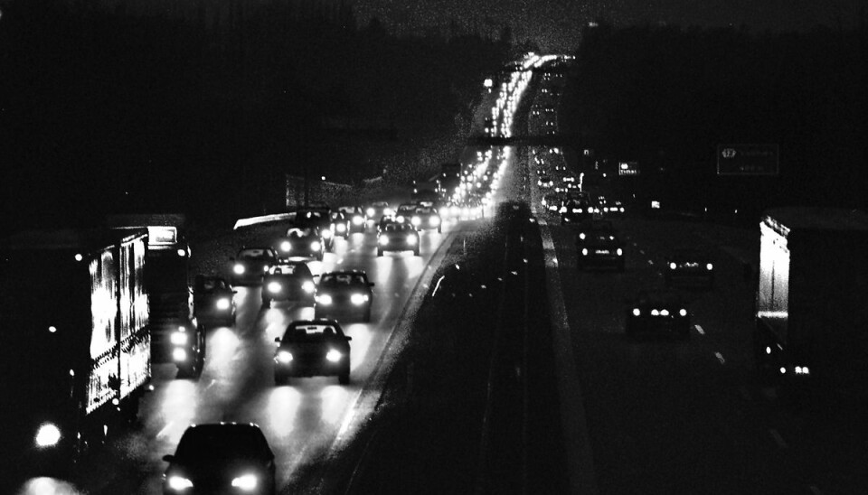 Der er lang kø og en halv times forlænget rejsetid på Motorring 3. (Arkivfoto). Der er lang kø og en halv times forlænget rejsetid på Motorring 3. (Arkivfoto).