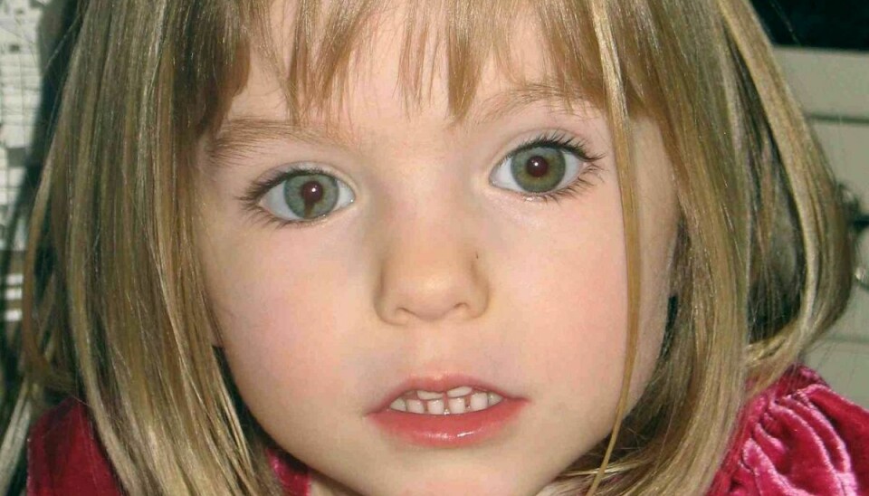 Den treårige Madelein McCann forsvandt på en ferie, da hendes forældre havde forladt deres feriebolig
