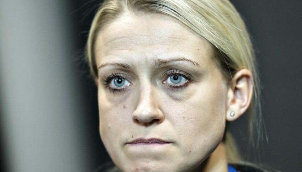 Kigger mod OL: -Må lægge VM-skuffelse bag os – Vi skal ovenpå. Det handler om OL-kvalifikation, og det er det eneste, der skal være i hovedet på os torsdag, siger venstrefløjen Ann Grete Nørgaard. Foto: Henning Bagger/Scanpix.
